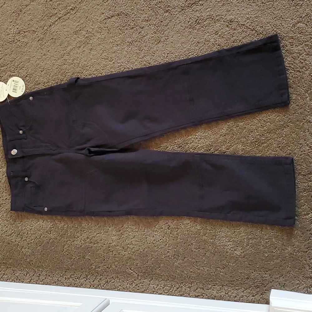 Boys Colorful Planet Black Carpenter Pants Size XS 5 Med 8 Lar 10/12 XL 14/16 NW